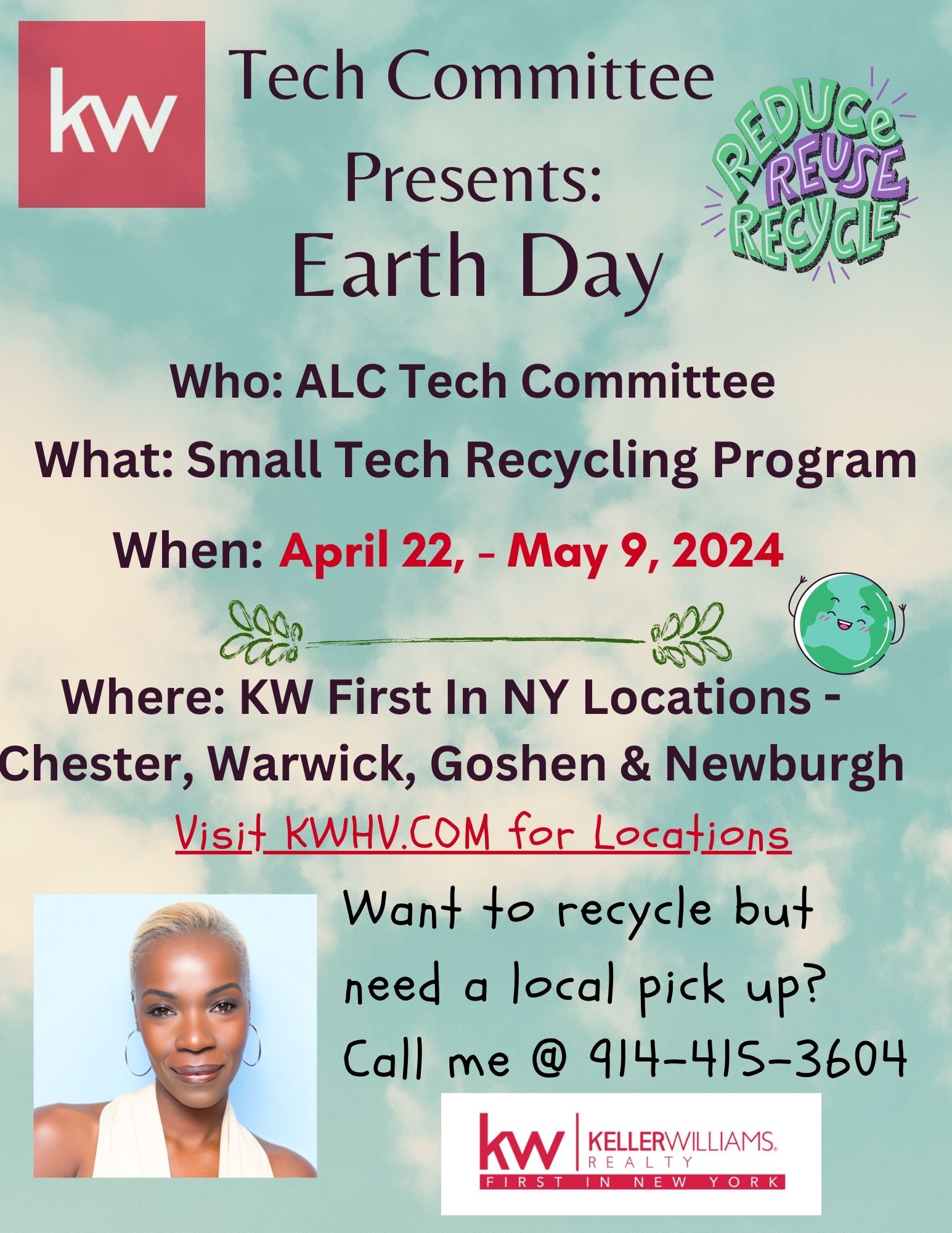 Happy Earth Day Recycling Event