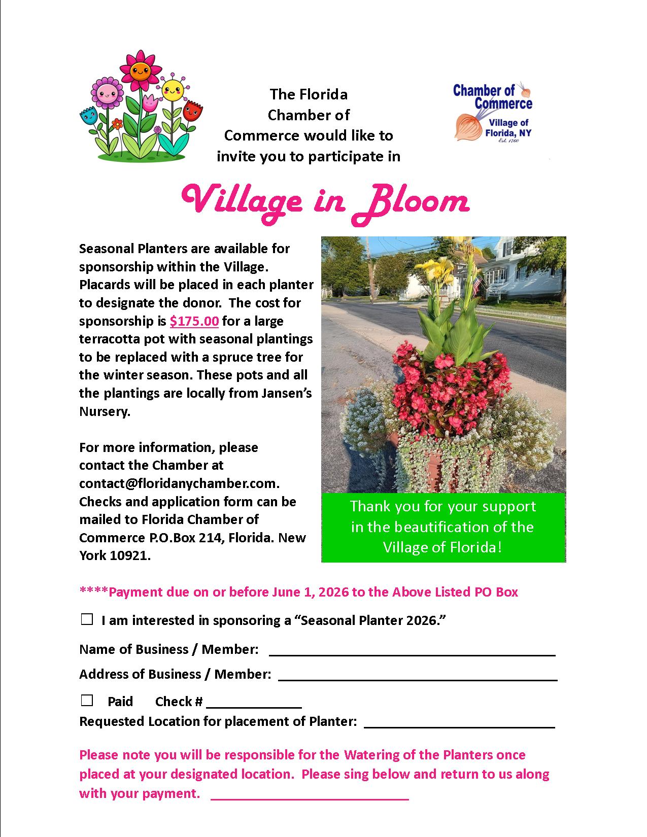 Village in Bloom
