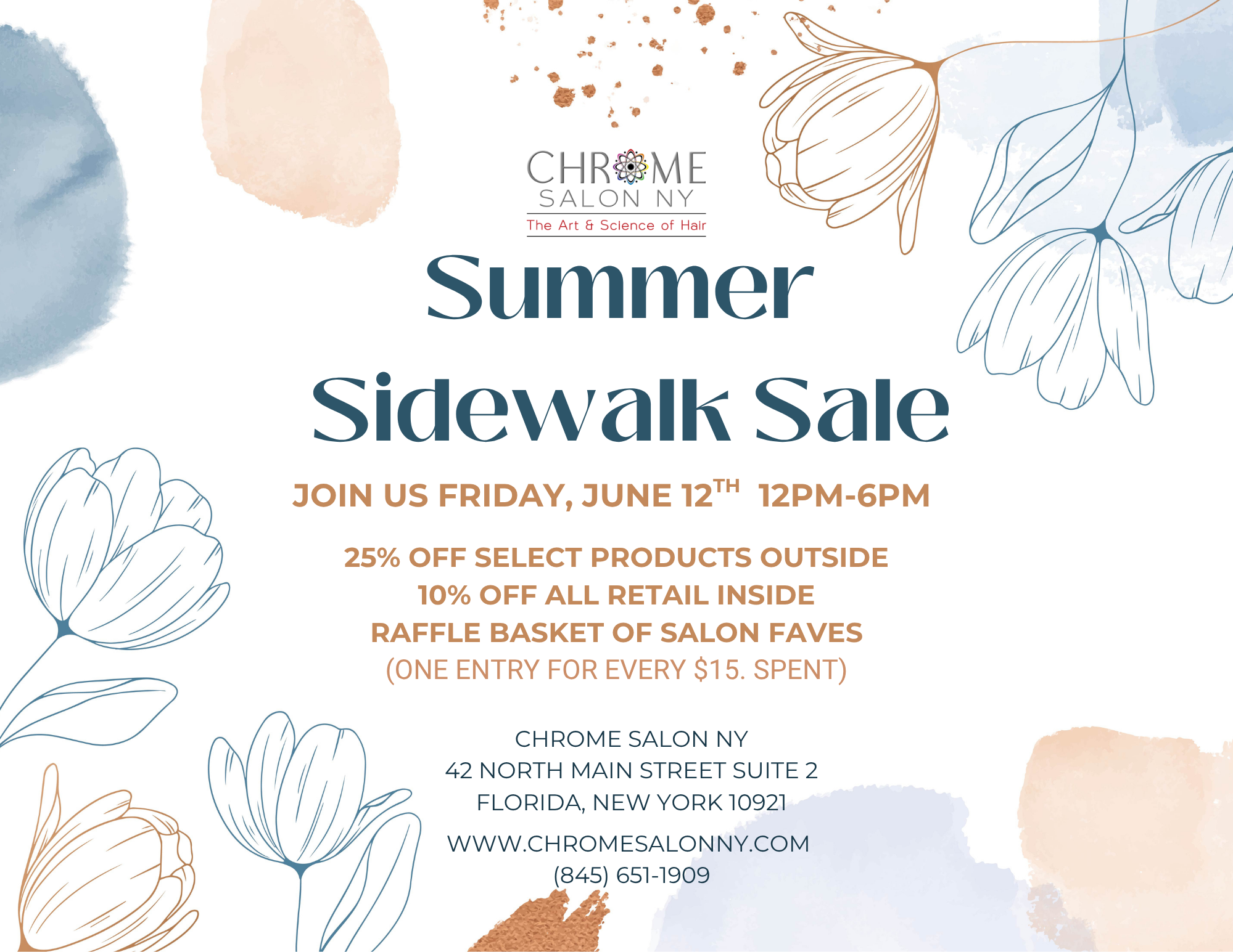 sidewalk sale